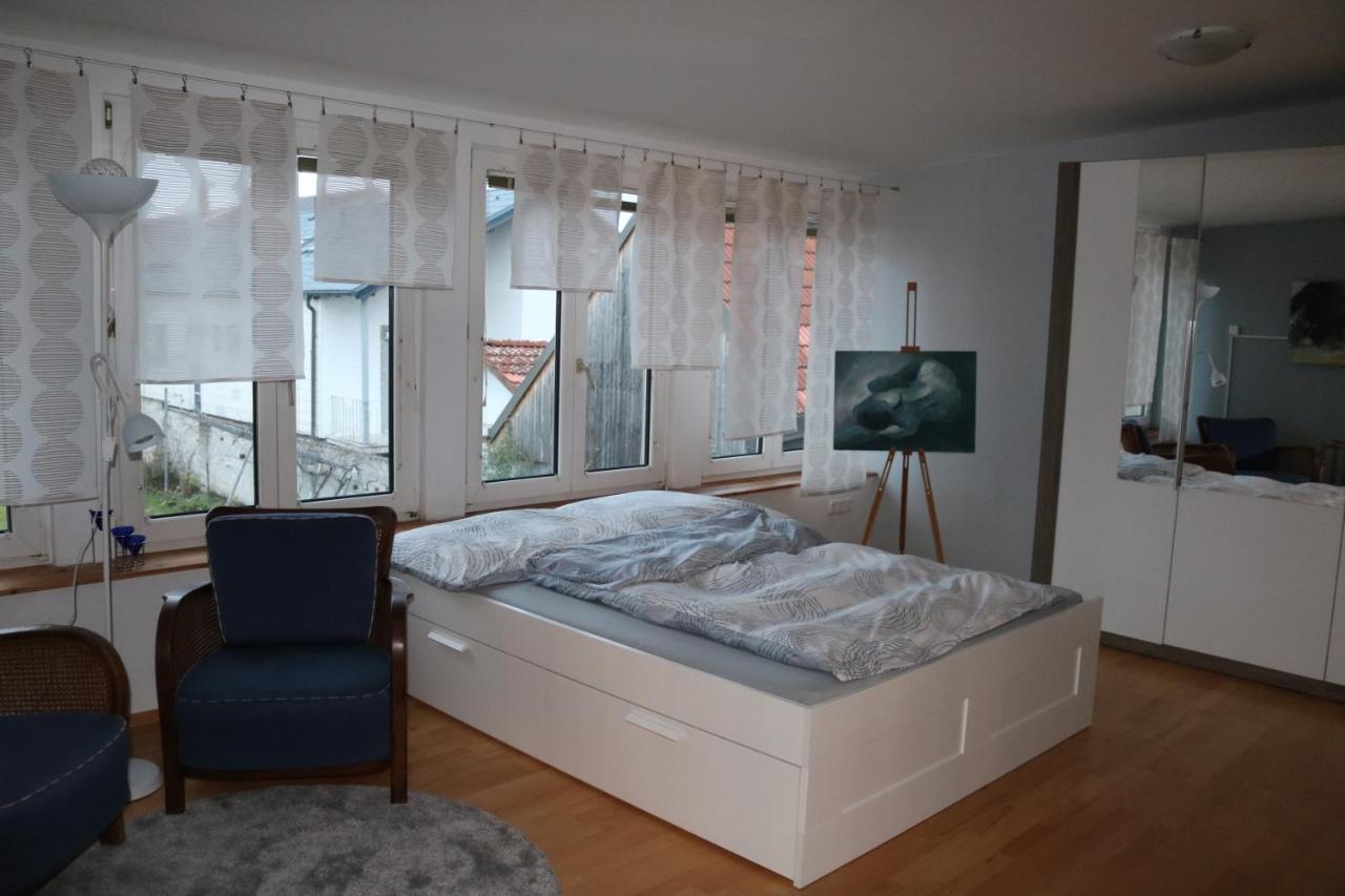Helle, Offene Dachgeschosswohnung Mit Terrasse Oberloisdorf Zewnętrze zdjęcie